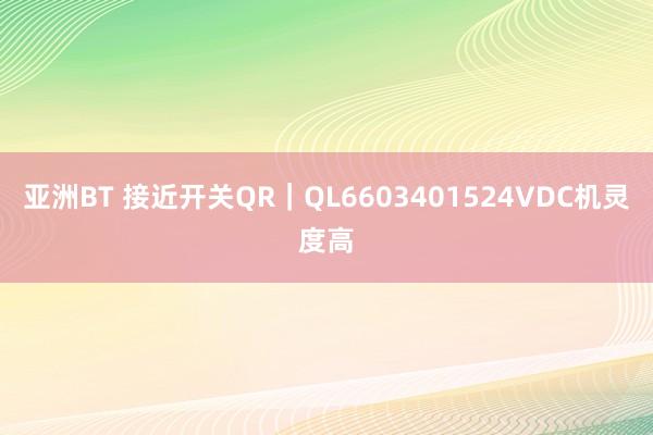 亚洲BT 接近开关QR｜QL6603401524VDC机灵度高