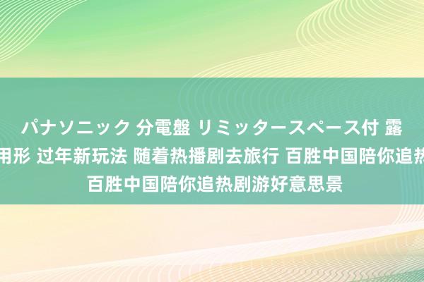 パナソニック 分電盤 リミッタースペース付 露出・半埋込両用形 过年新玩法 随着热播剧去旅行 百胜中国陪你追热剧游好意思景